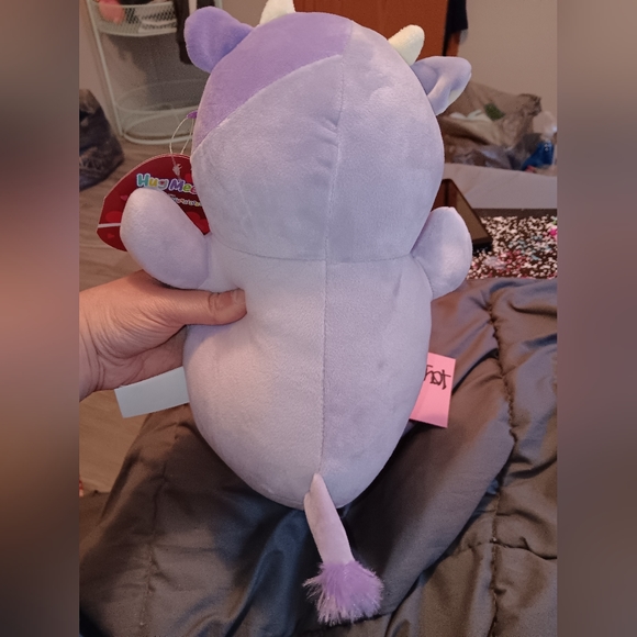NWT Bubba the Cow 10” Squishmallow Hugmee Valentines Day 2024 HTF - Picture 2 of 4